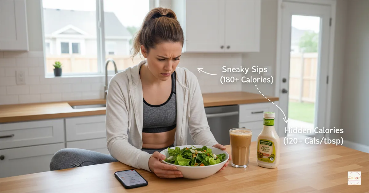 not losing weight calorie deficit female