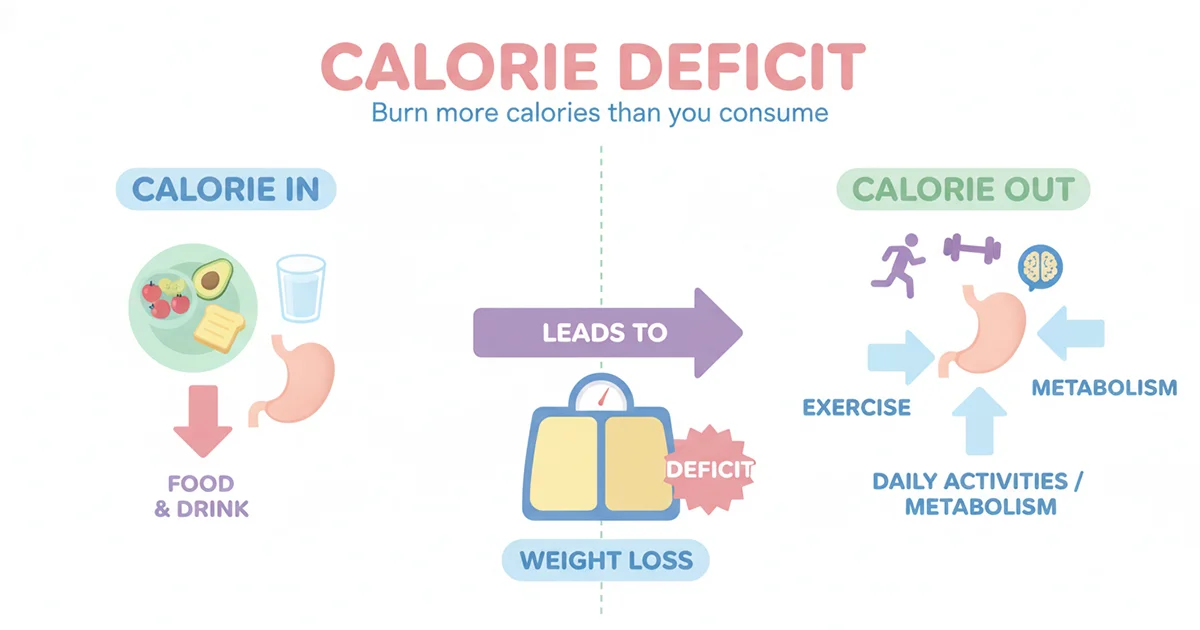 What-is-a-calorie-deficit-infographic