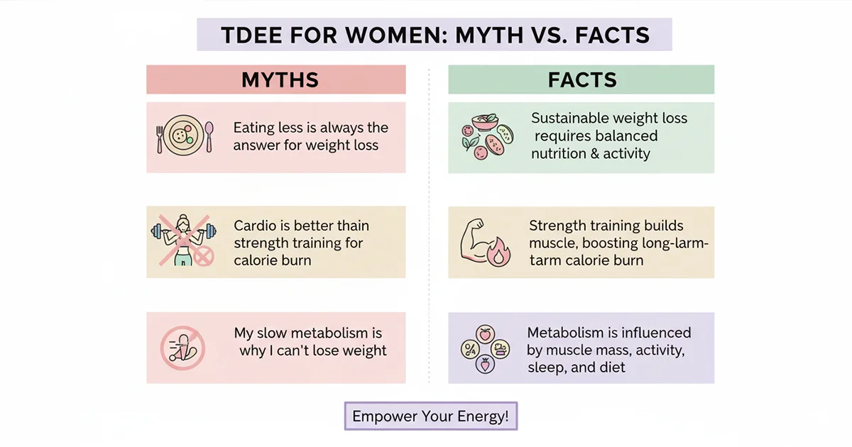 TDEE-myths-vs-facts-for-women