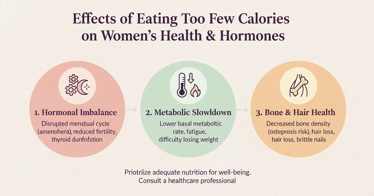 Effects of too few calories on women's health