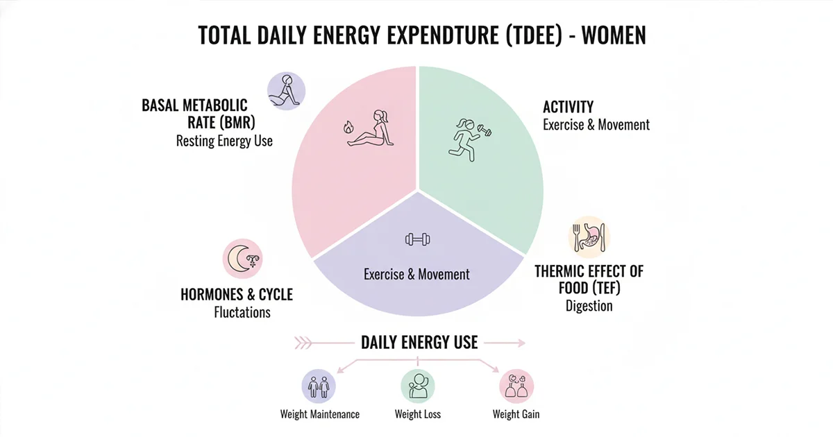 Hero-TDEE-explained-for-women-infographic