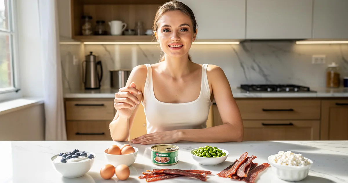 high protein low calorie snacks